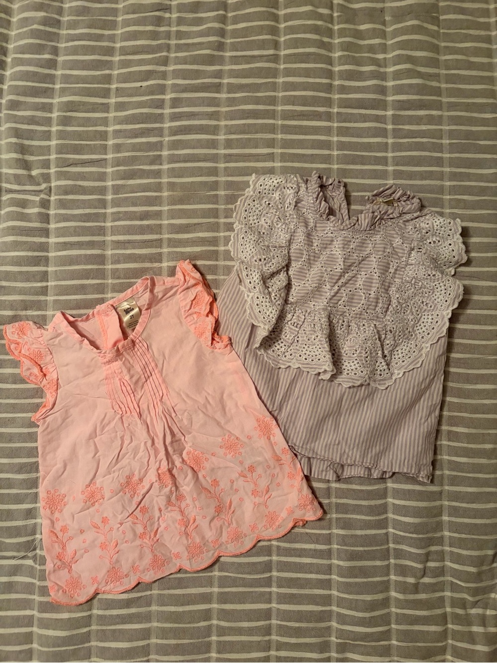 Bundle of two toddler summer/spring tops